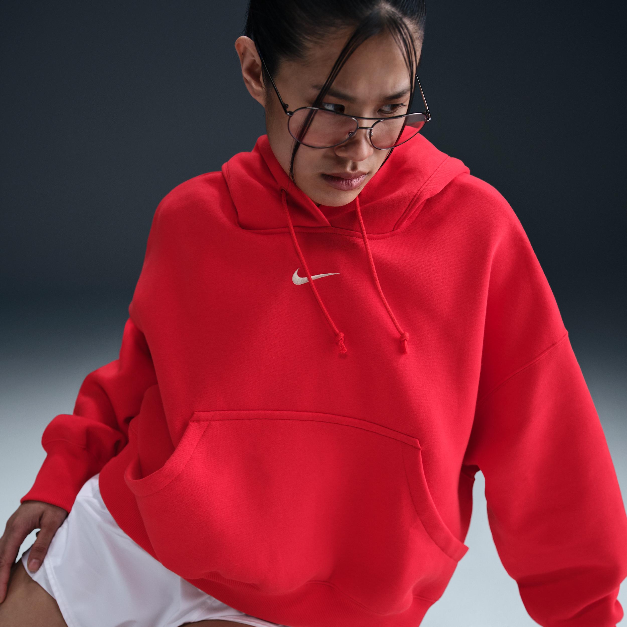 Women's Nike Sportswear Phoenix Fleece Over-Oversized Pullover Hoodie Product Image