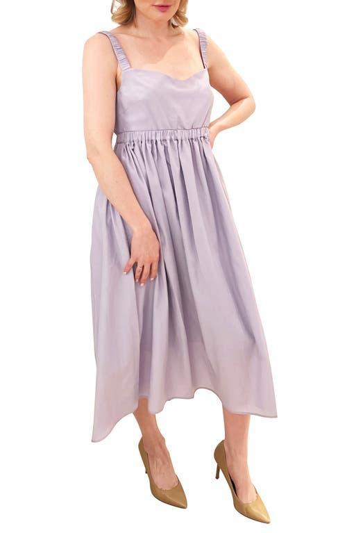 Emilia George Isabella Smocked Maternity Maxi Dress Product Image