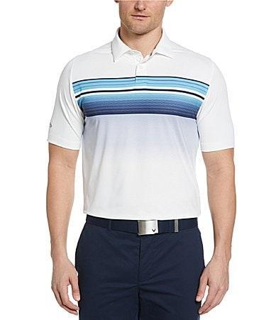 Callaway Short Sleeve Fluid Stripe Golf Polo Shirt Product Image