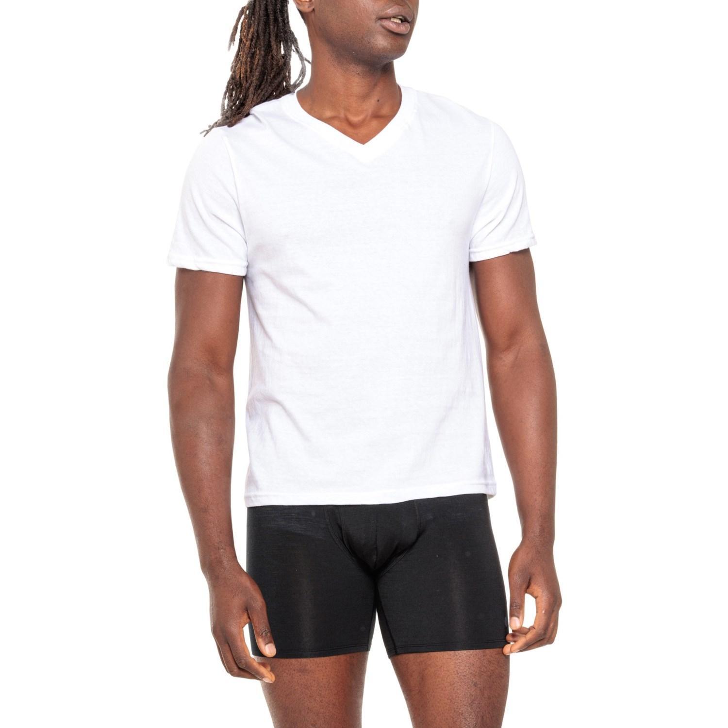 Levi's V-Neck Undershirts - 3-Pack, Short Sleeve Product Image