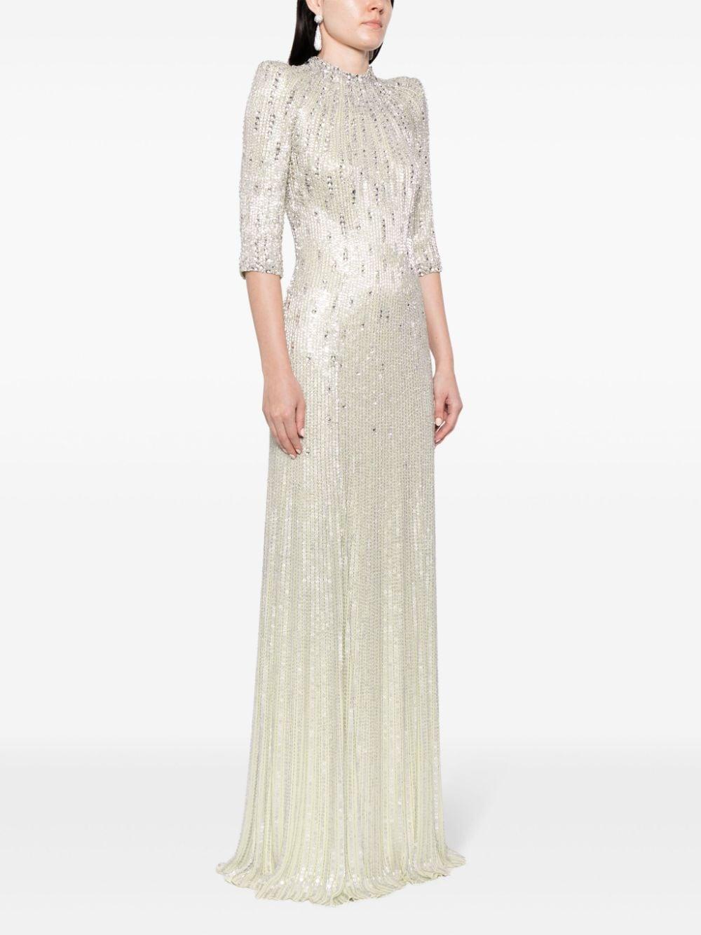 Aurora sequined gown Product Image