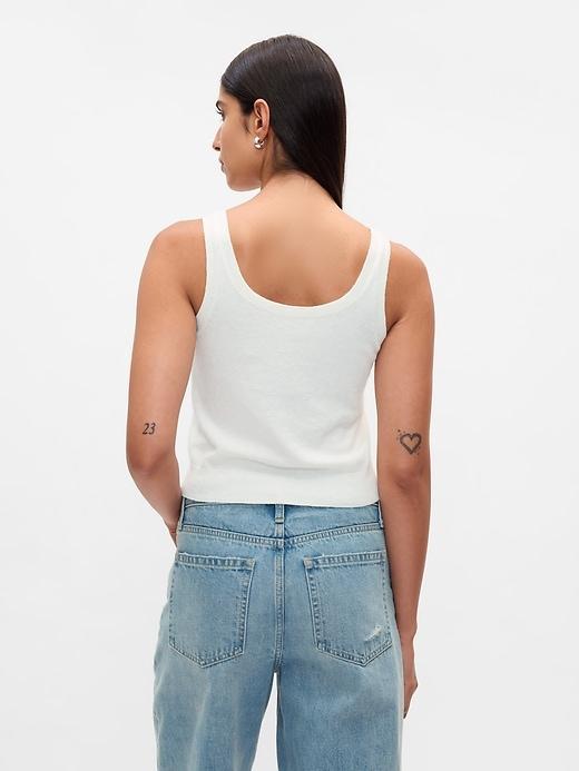 CashSoft Cropped Tank Product Image