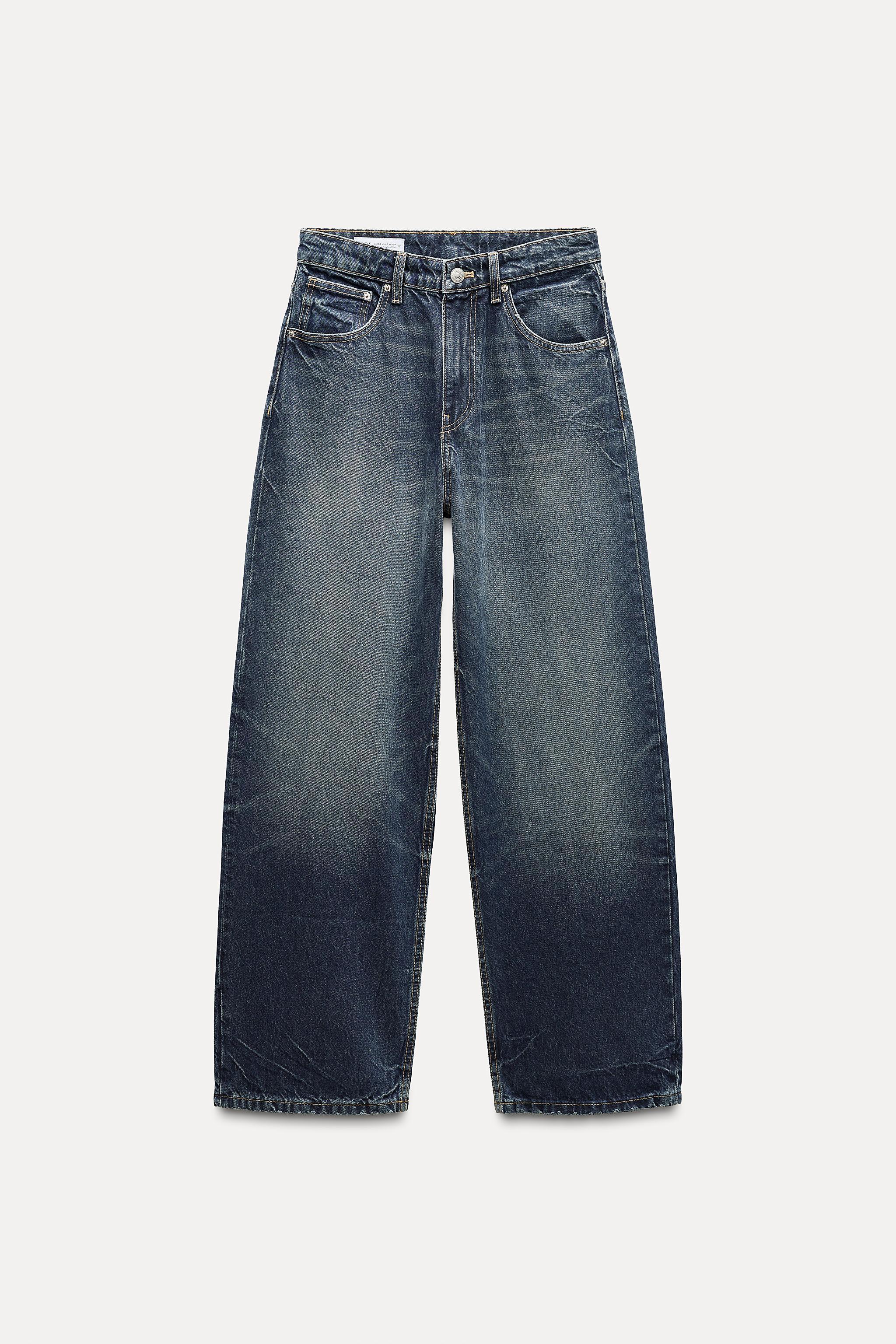 OVERSIZE TRF RELAXED JEANS WITH A HIGH WAIST Product Image