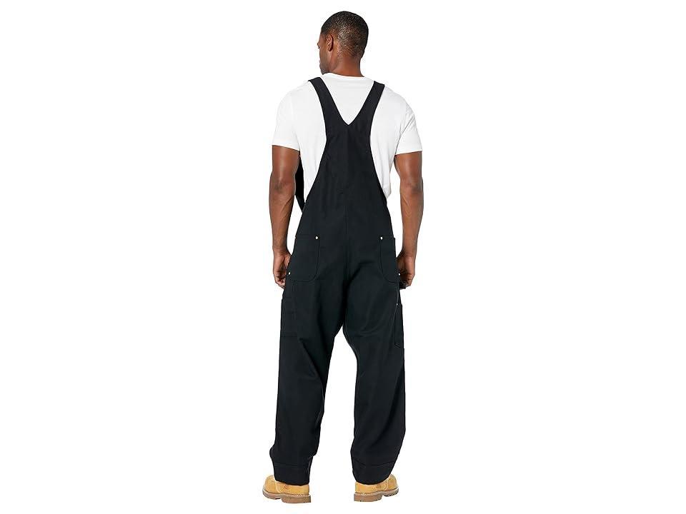 Carhartt Men's R01 Duck Bib Overall Black Product Image