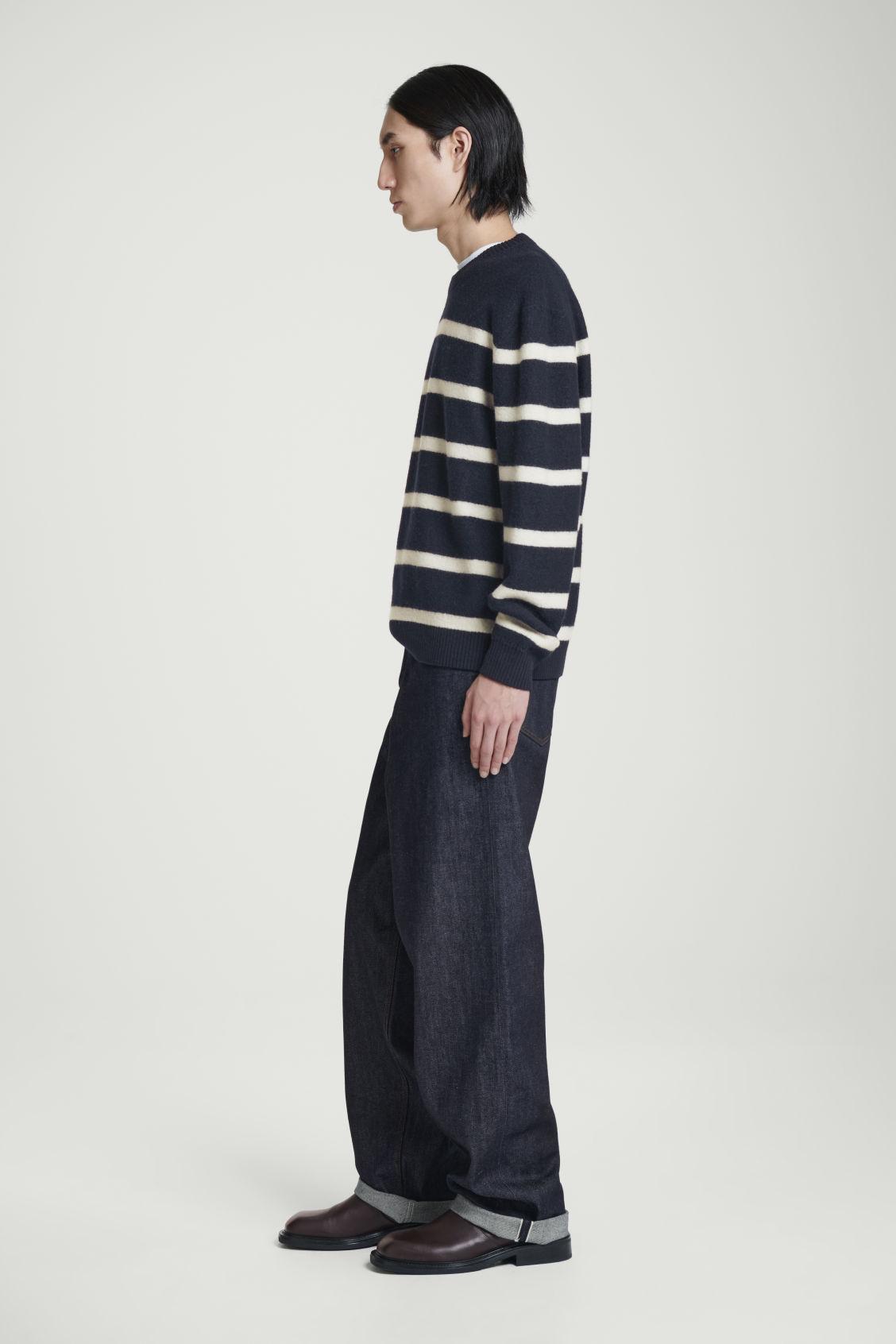 BOILED-WOOL CREW-NECK JUMPER Product Image