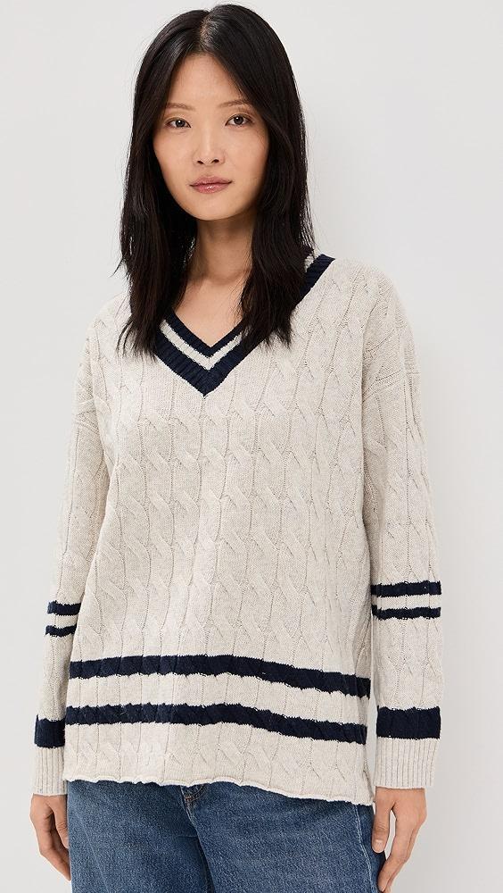 Moon River Striped Sweater | Shopbop Product Image