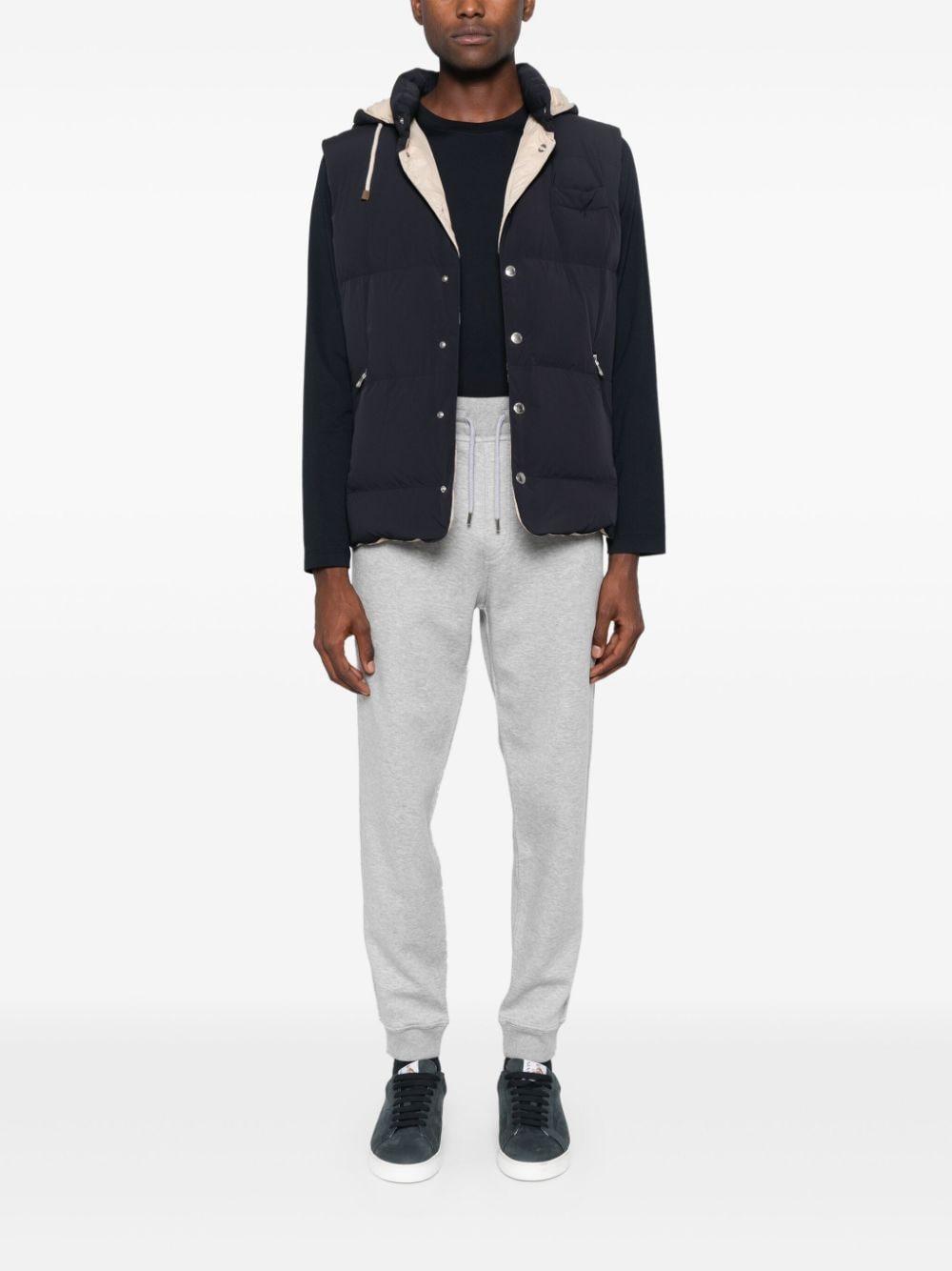 BRUNELLO CUCINELLI Drawstring Track Pants In White Product Image