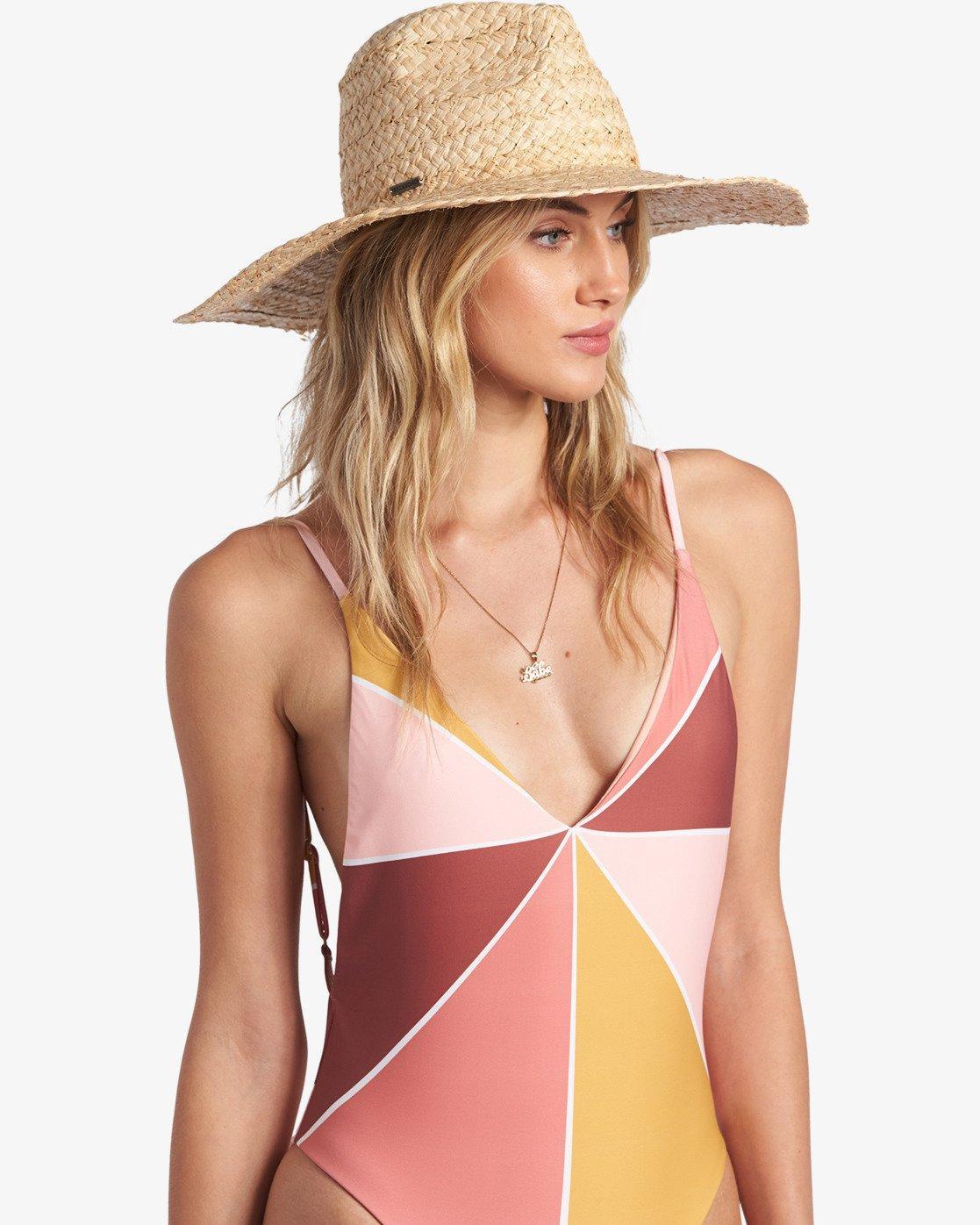 Sea Mist Straw Hat - Natural Female Product Image