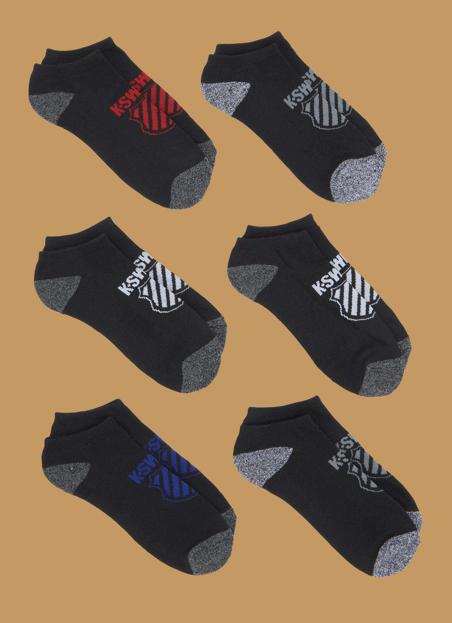 Mens K-Swiss 6 Pack Socks Male Product Image