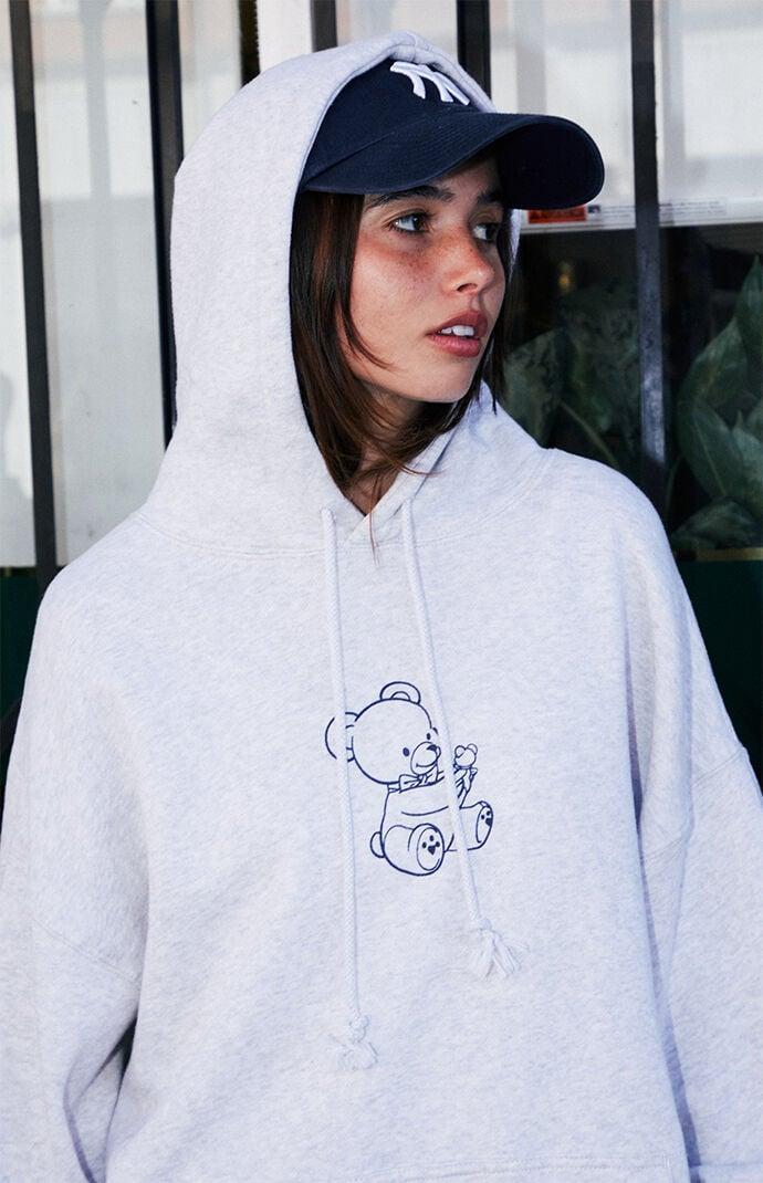 John Galt Women's Christy Bear Oversized Hoodie Product Image