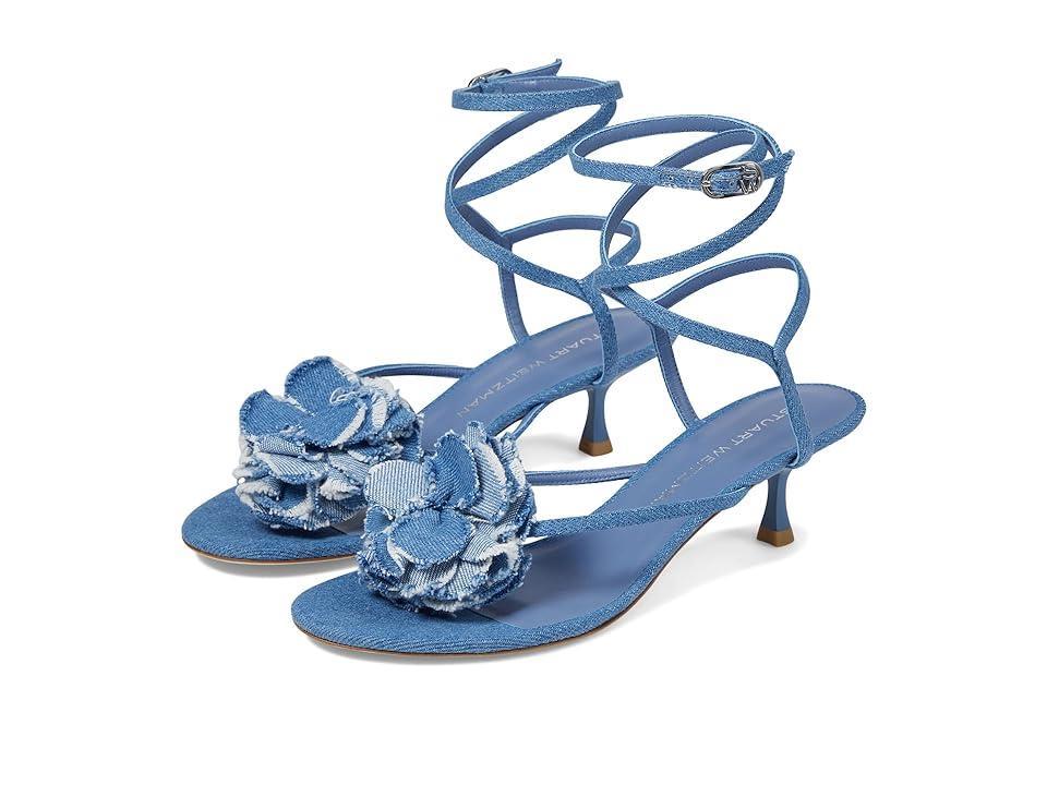 Stuart Weitzman Belize 50 Sandal (Washed) Women's Sandals Product Image