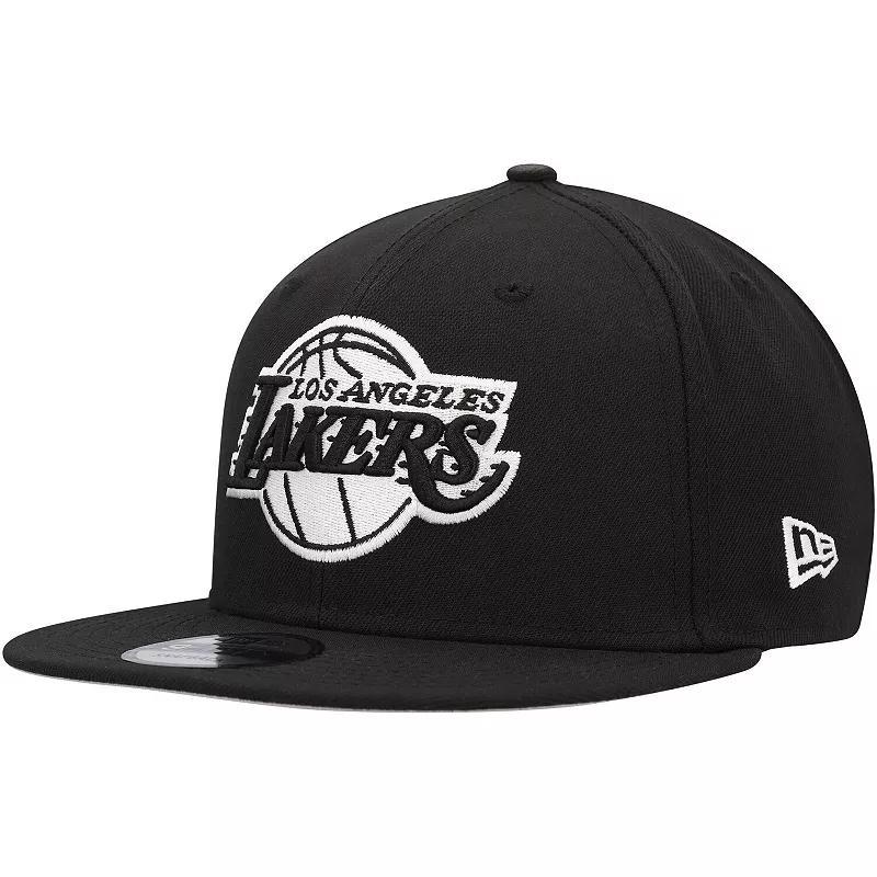 Mens New Era Los Angeles Lakers Chainstitch 9FIFTY Snapback Hat Product Image