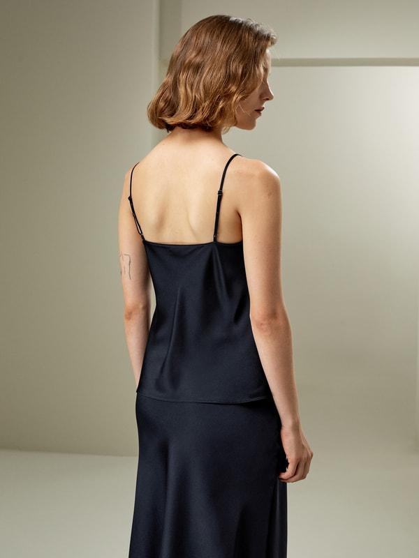 Double-Faced Silk Charmeuse Camisole product image