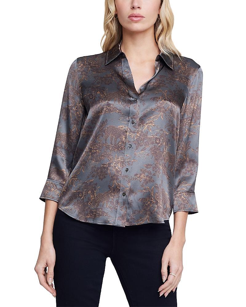 L'AGENCE Dani Blouse Size L, M, XL, XS. Product Image