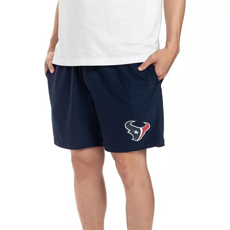 Mens Concepts Sport Houston Texans Gauge Jam Two-Pack Shorts Set Blue Product Image