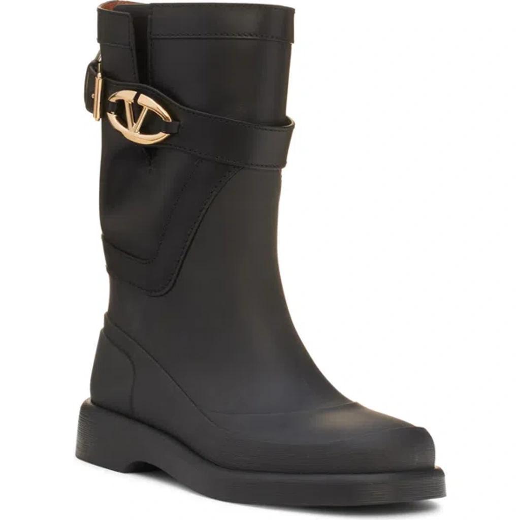 Vlogo Buckle Boots In Black product image