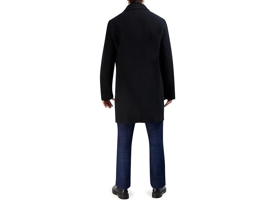 Cole Haan Wool Plush Car Coat Men's Coat Product Image