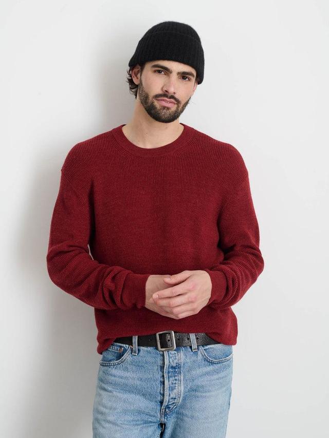 Hank Crewneck Sweater In Wool Product Image