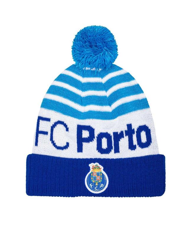 Mens Blue Fc Porto Olympia Cuffed Knit Hat with Pom Product Image