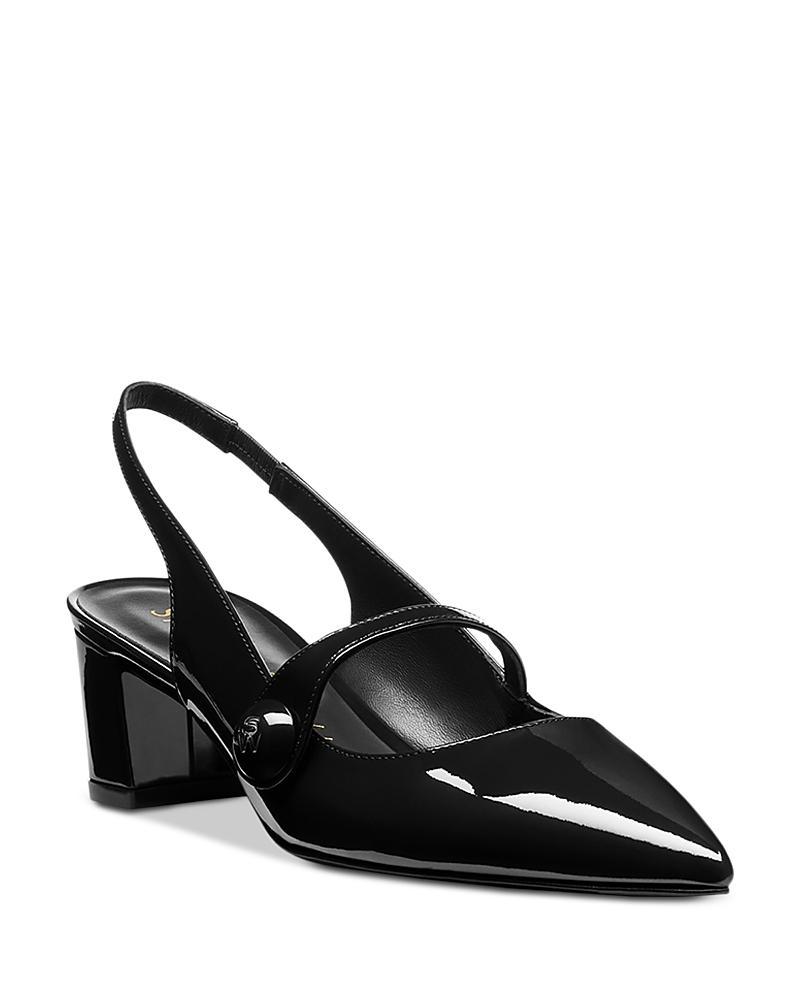 Stuart Weitzman Womens Sw 50 Block Slingback Pumps Product Image