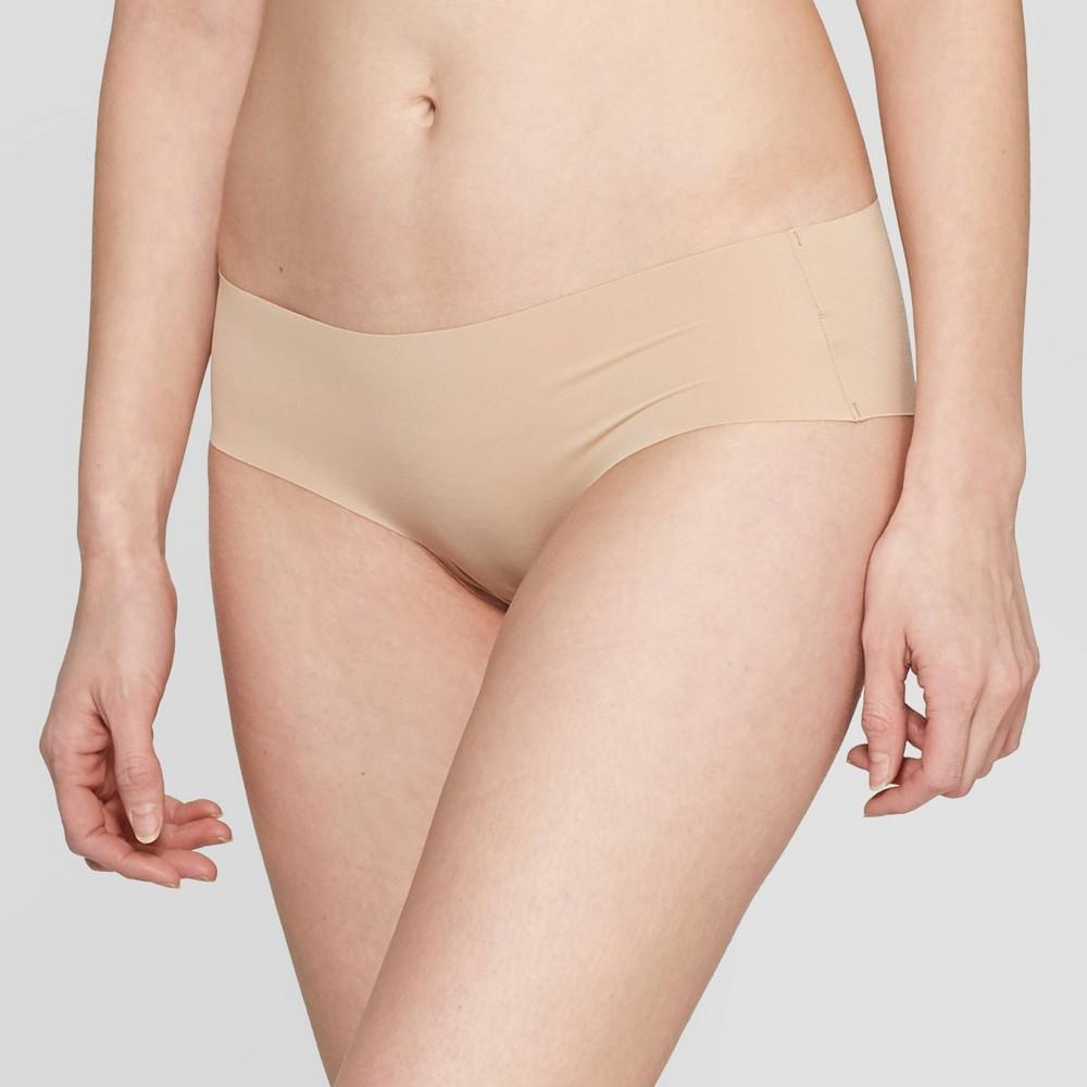 Womens Invisible Edge Cheeky Underwear - Auden Pearl Tan M Product Image