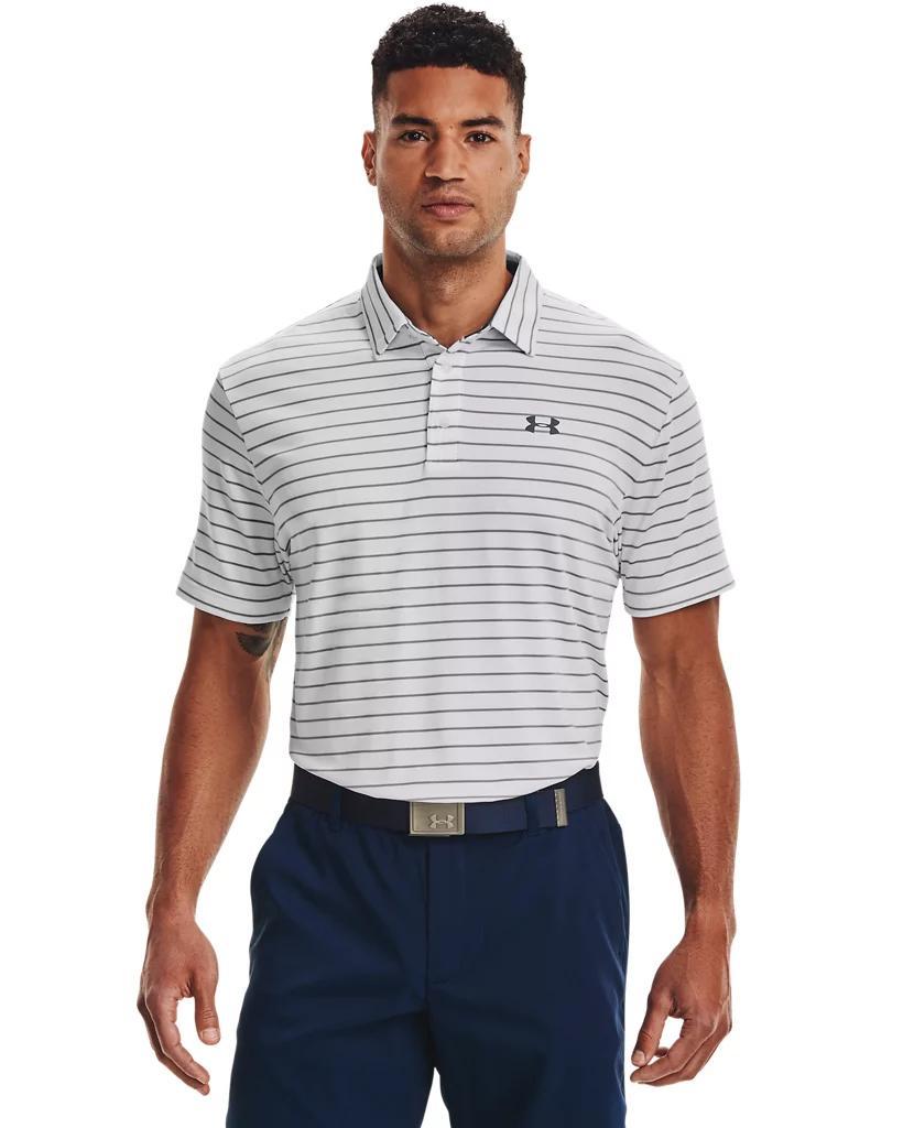 Men's UA Playoff Polo Core Stripe Product Image