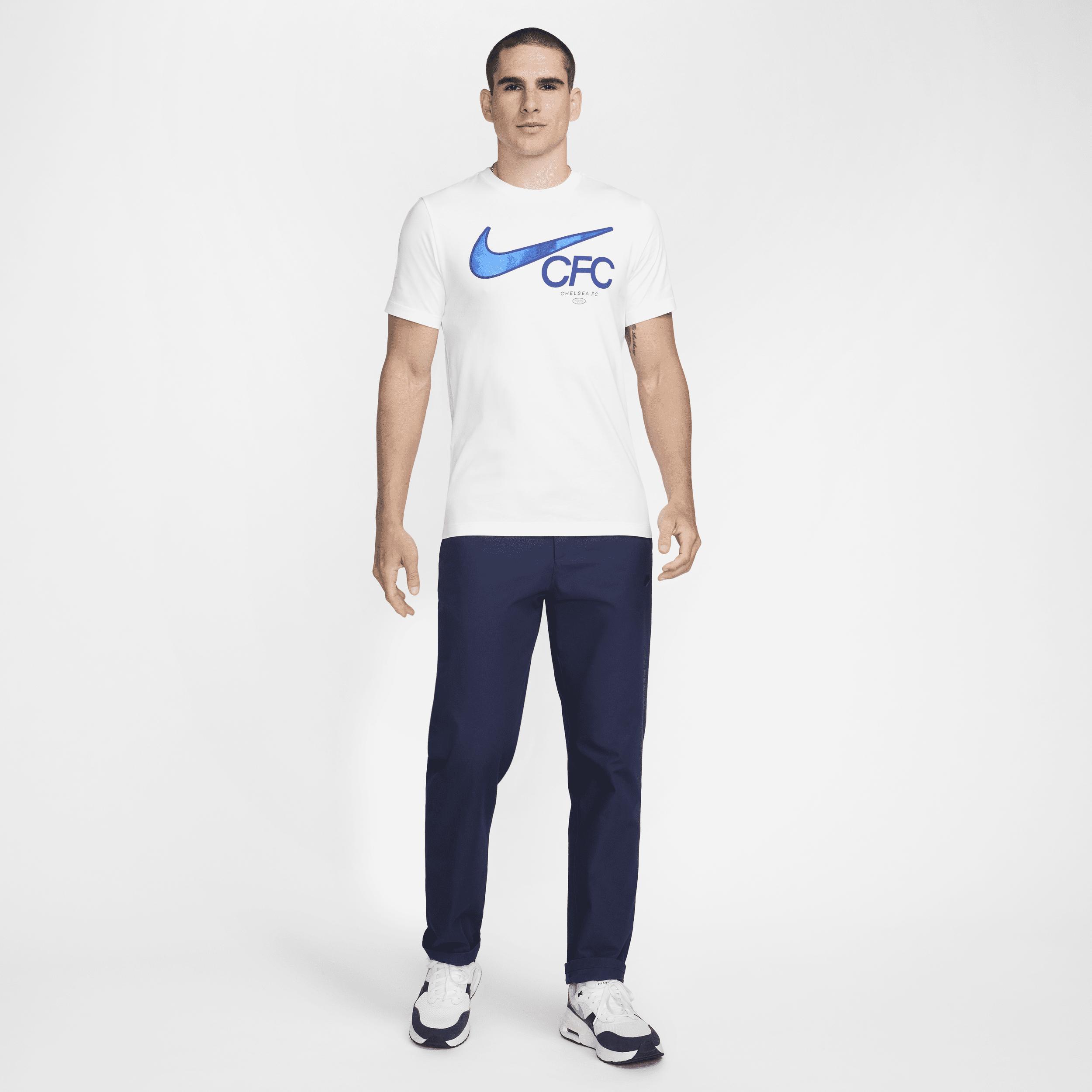 Chelsea FC Swoosh Nike Mens Soccer T-Shirt Product Image