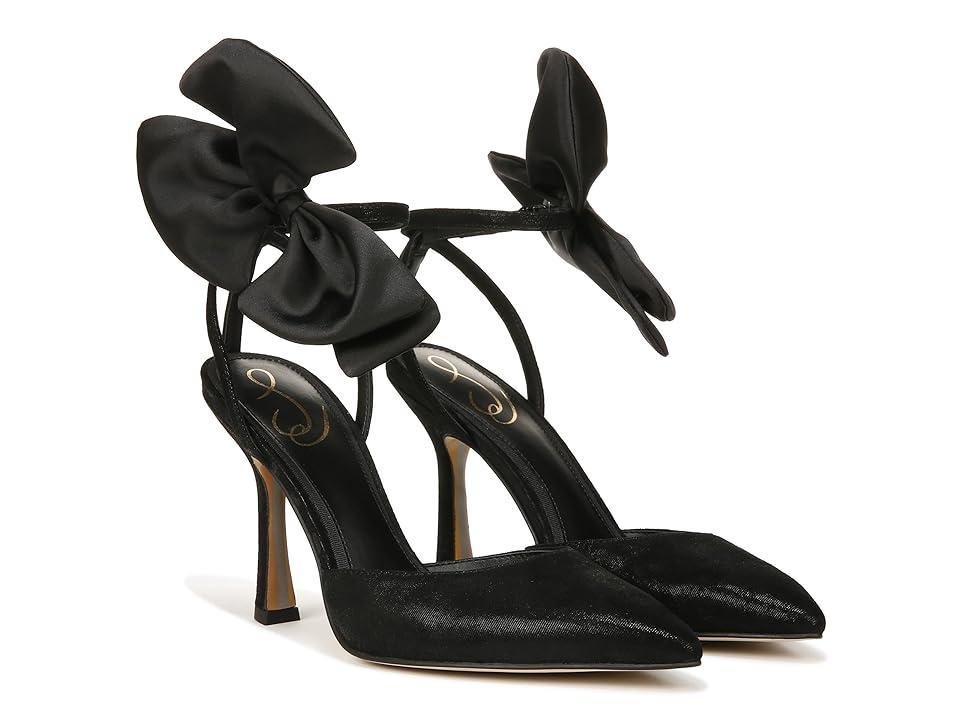 Sam Edelman Womens Halie Pointed-Toe Bow Pumps Product Image