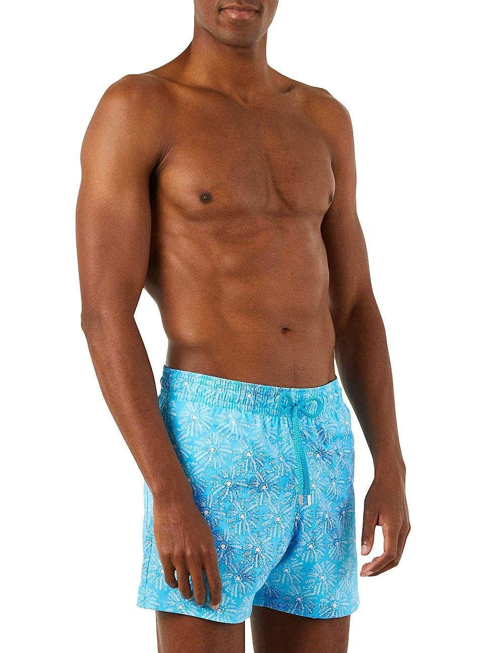 Mens Urchins Printed Stretch Swim Shorts Product Image