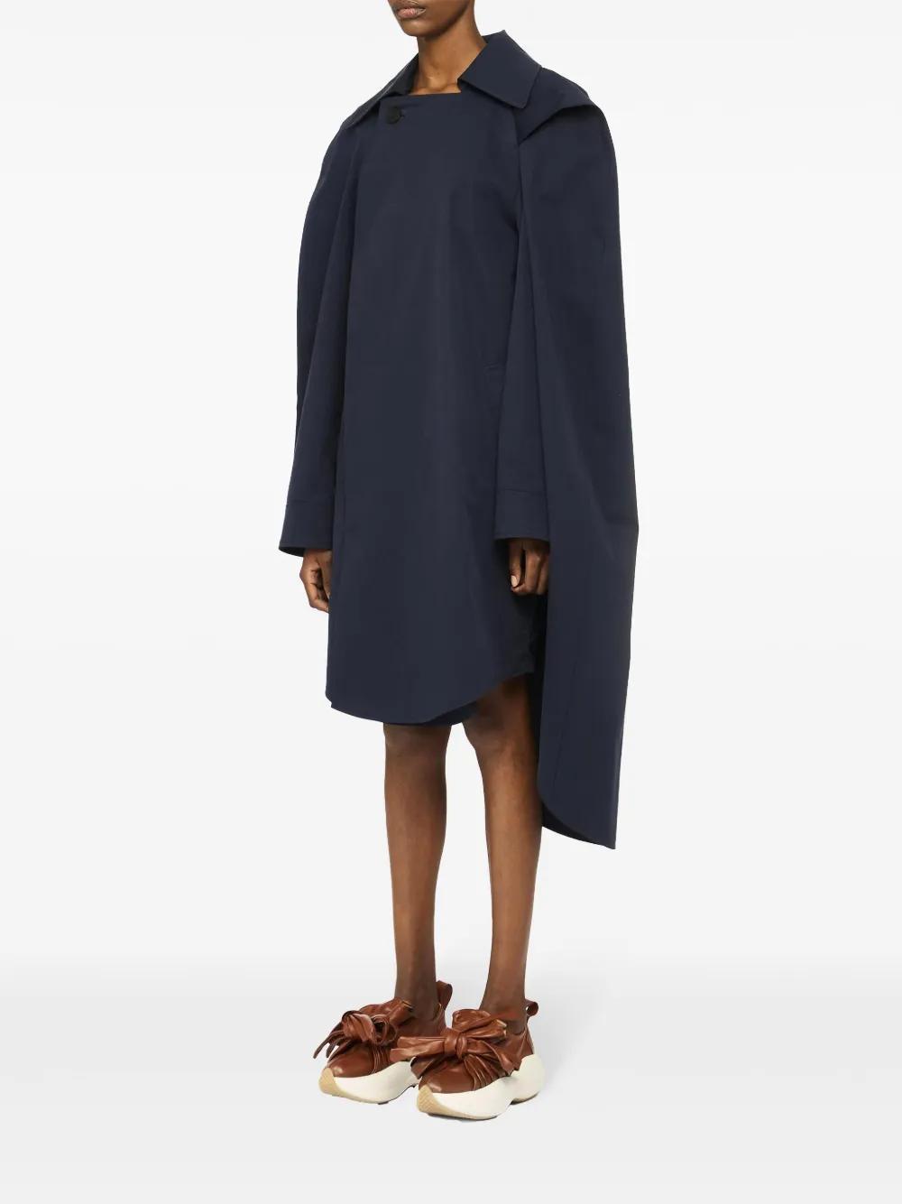 asymmetric cape coat Product Image