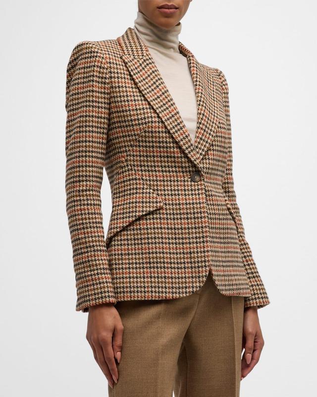 Chamberlain Houndstooth Single-Breasted Blazer Product Image