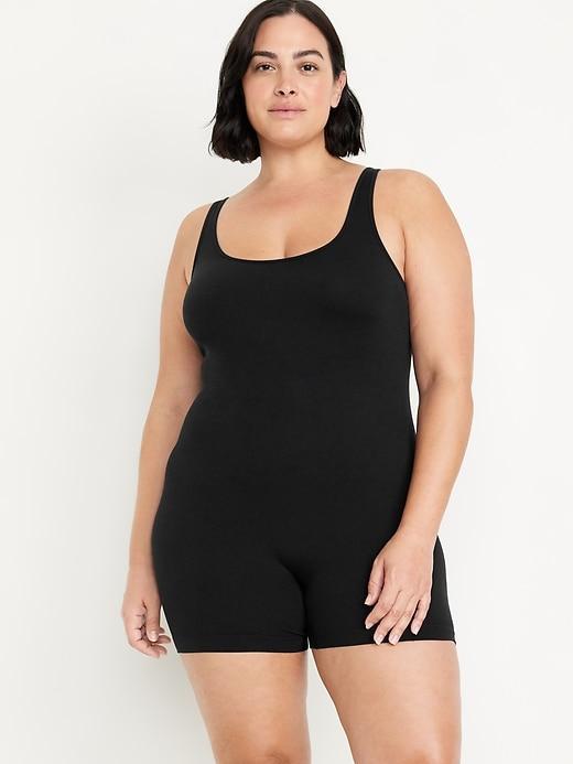 Seamless Ribbed Tank Top Bodysuit Product Image