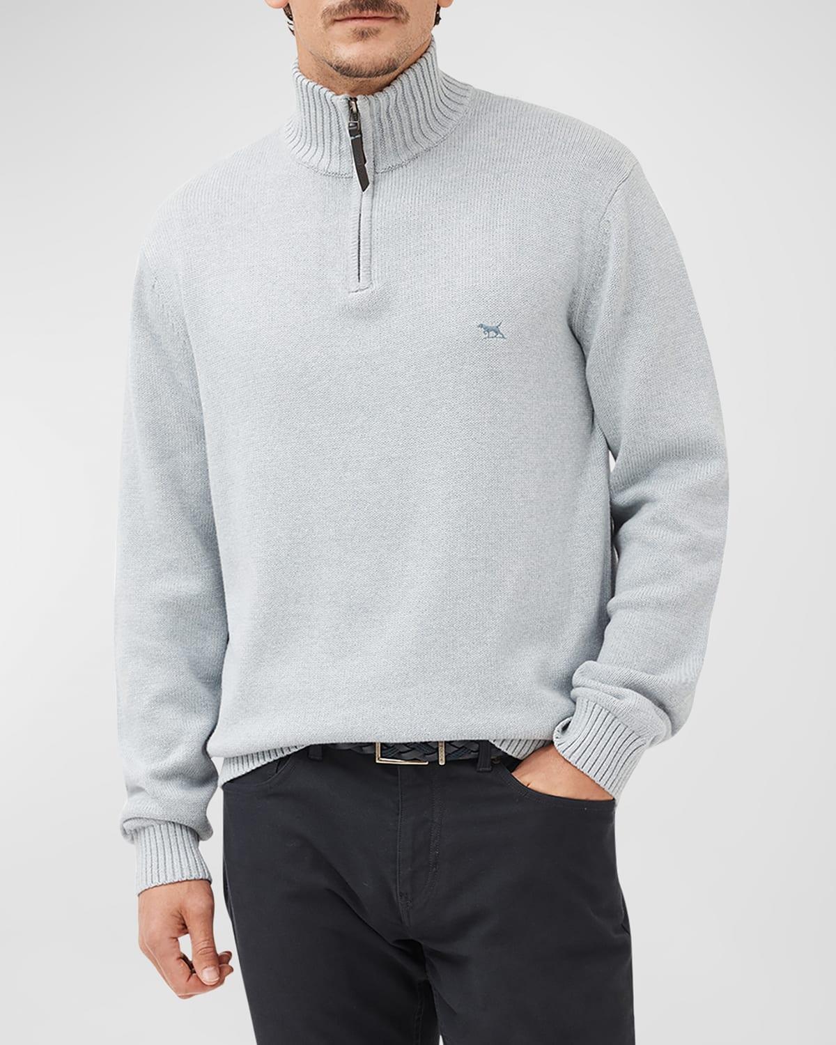 Mens Merrick Bay Quarter-Zip Sweater Product Image