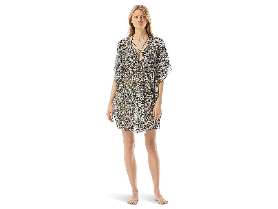 MICHAEL Michael Kors Abstract Animal Chain Caftan Women's Swimwear Product Image