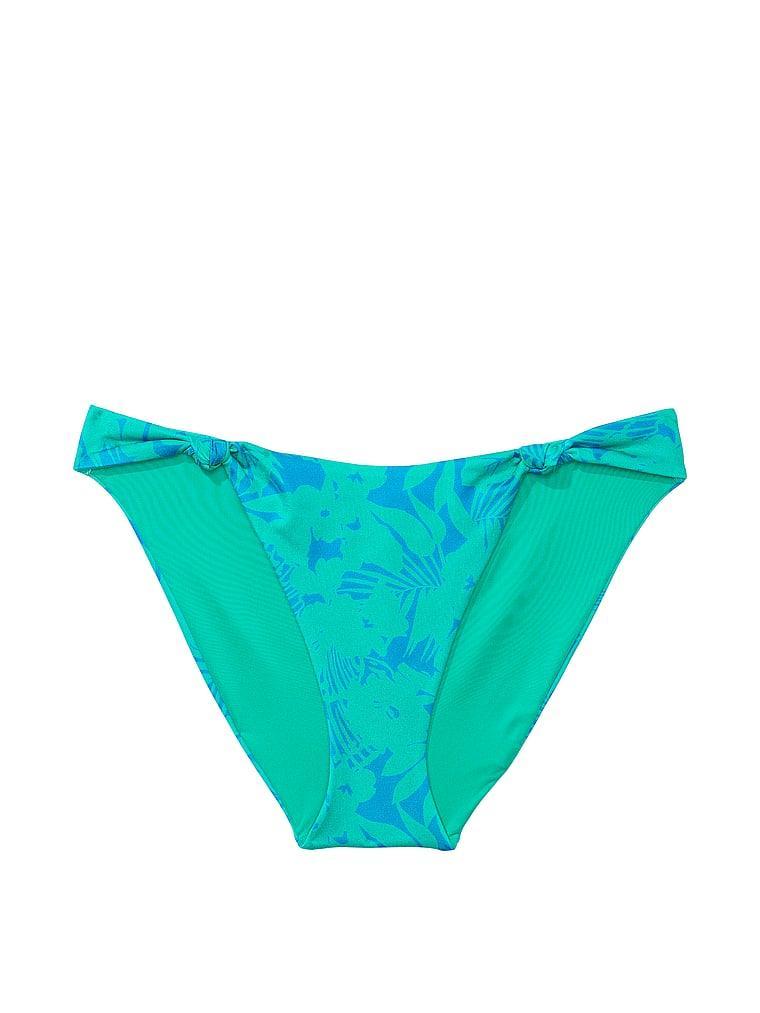 Knotted High-Leg Bikini Bottom Product Image