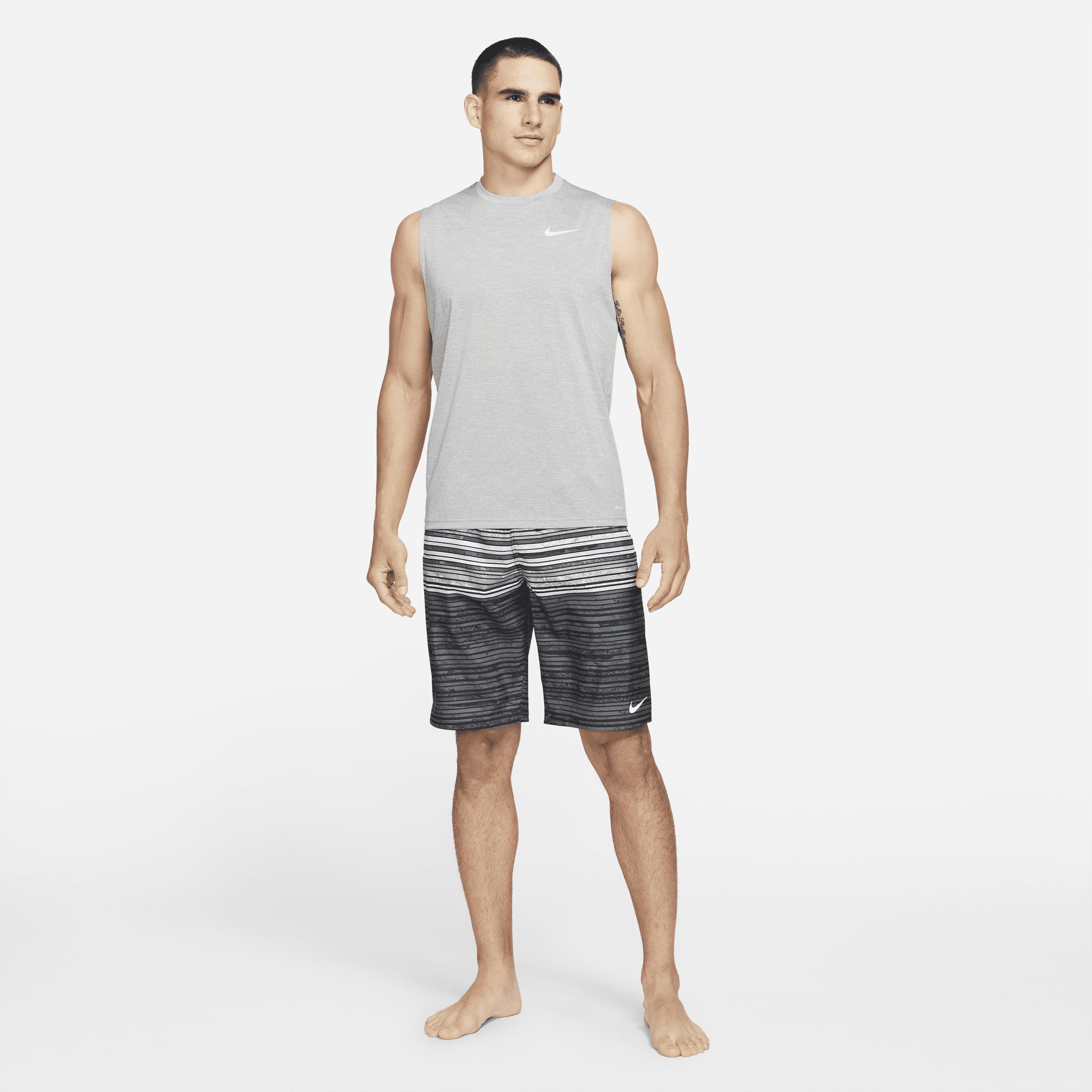 Nike Men's Heathered Sleeveless Hydroguard Swim Shirt Product Image