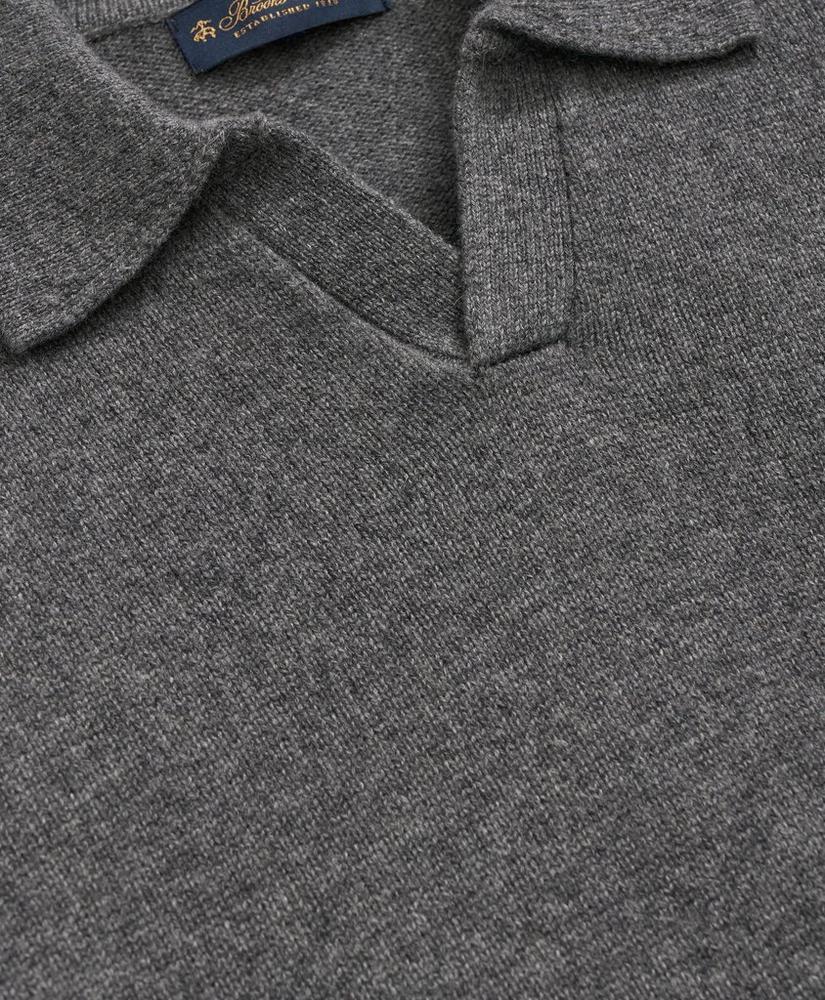 3-Ply Cashmere Jonny Collar Polo Sweater Product Image