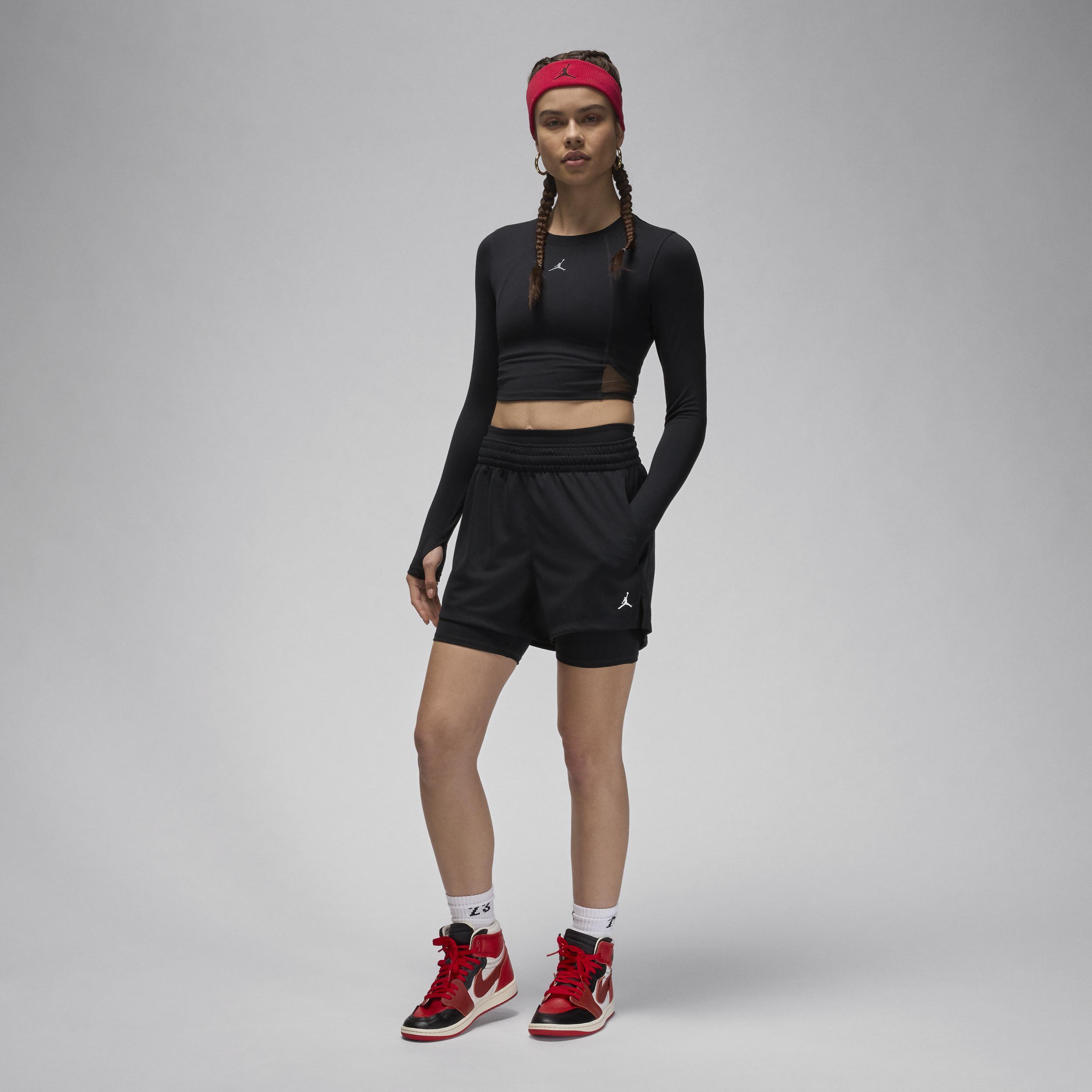 Womens Jordan Sport Mesh Shorts Product Image