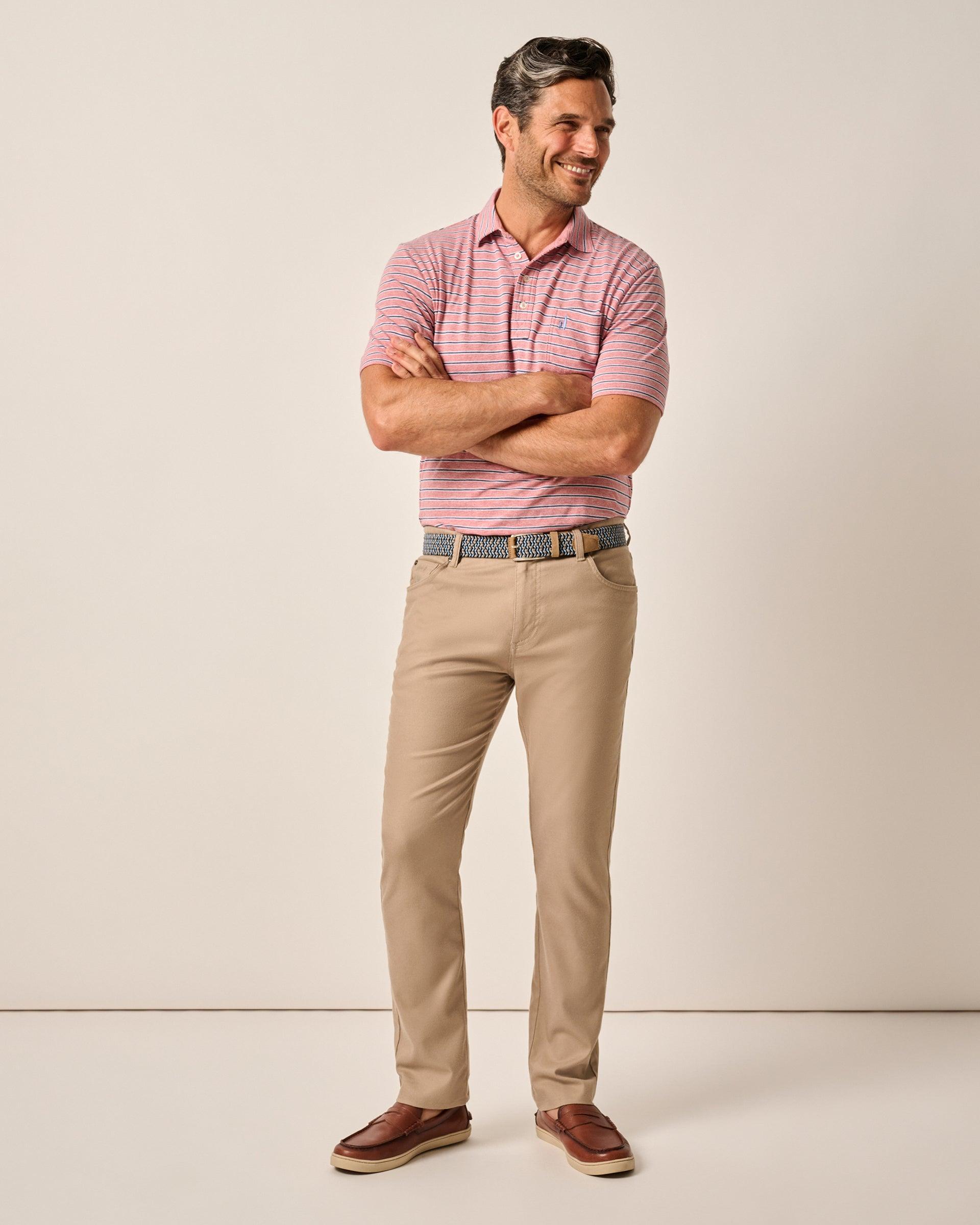 johnnie-O Newport 5-Pocket Cotton Pants Product Image