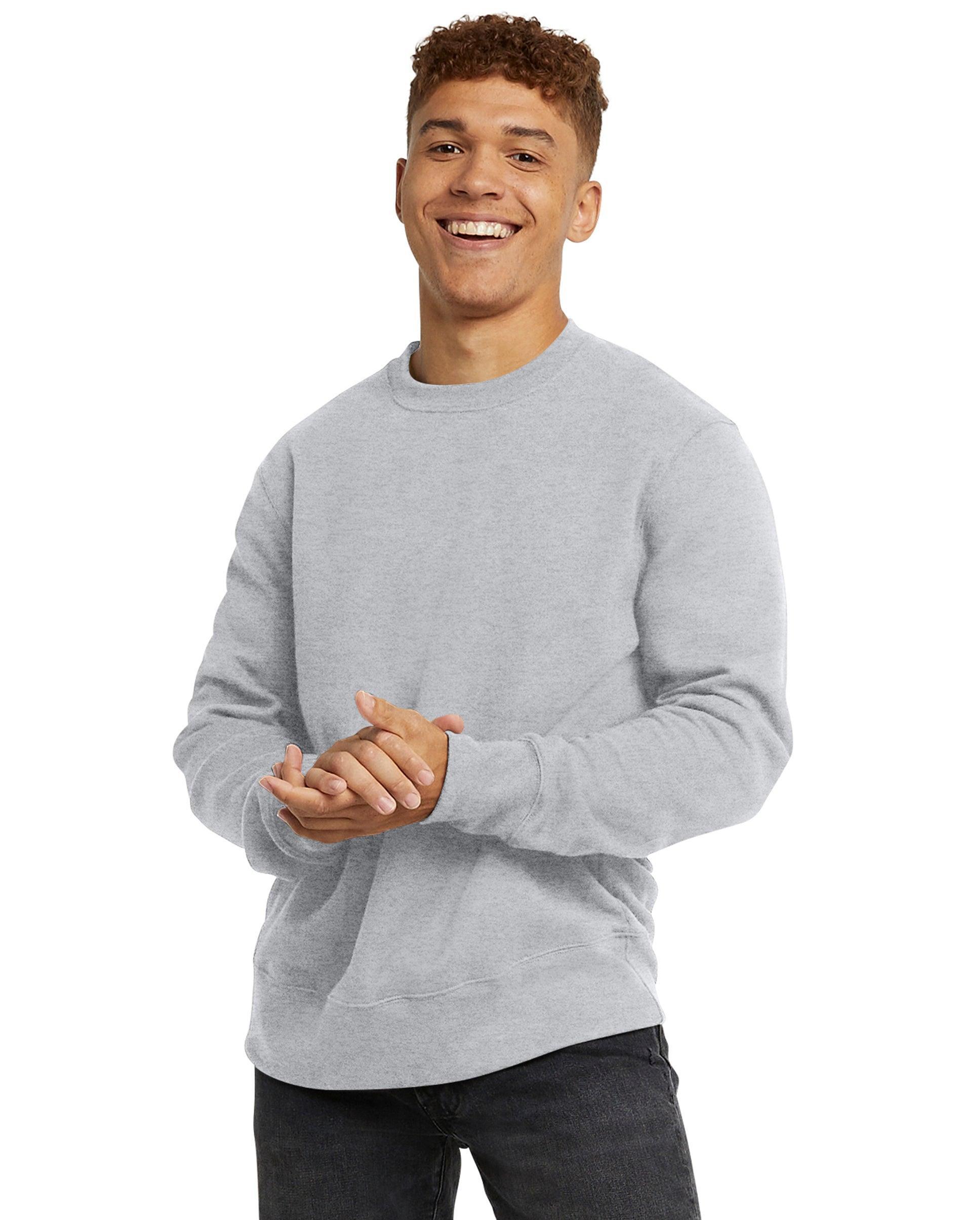 Mens Hanes Originals Sweatshirt Black Product Image