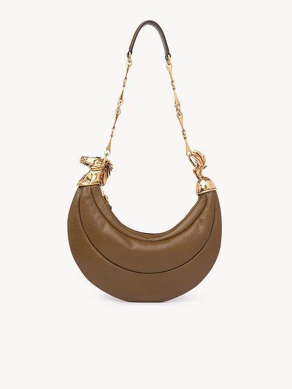 Chain Horse shoulder bag in soft leather Product Image