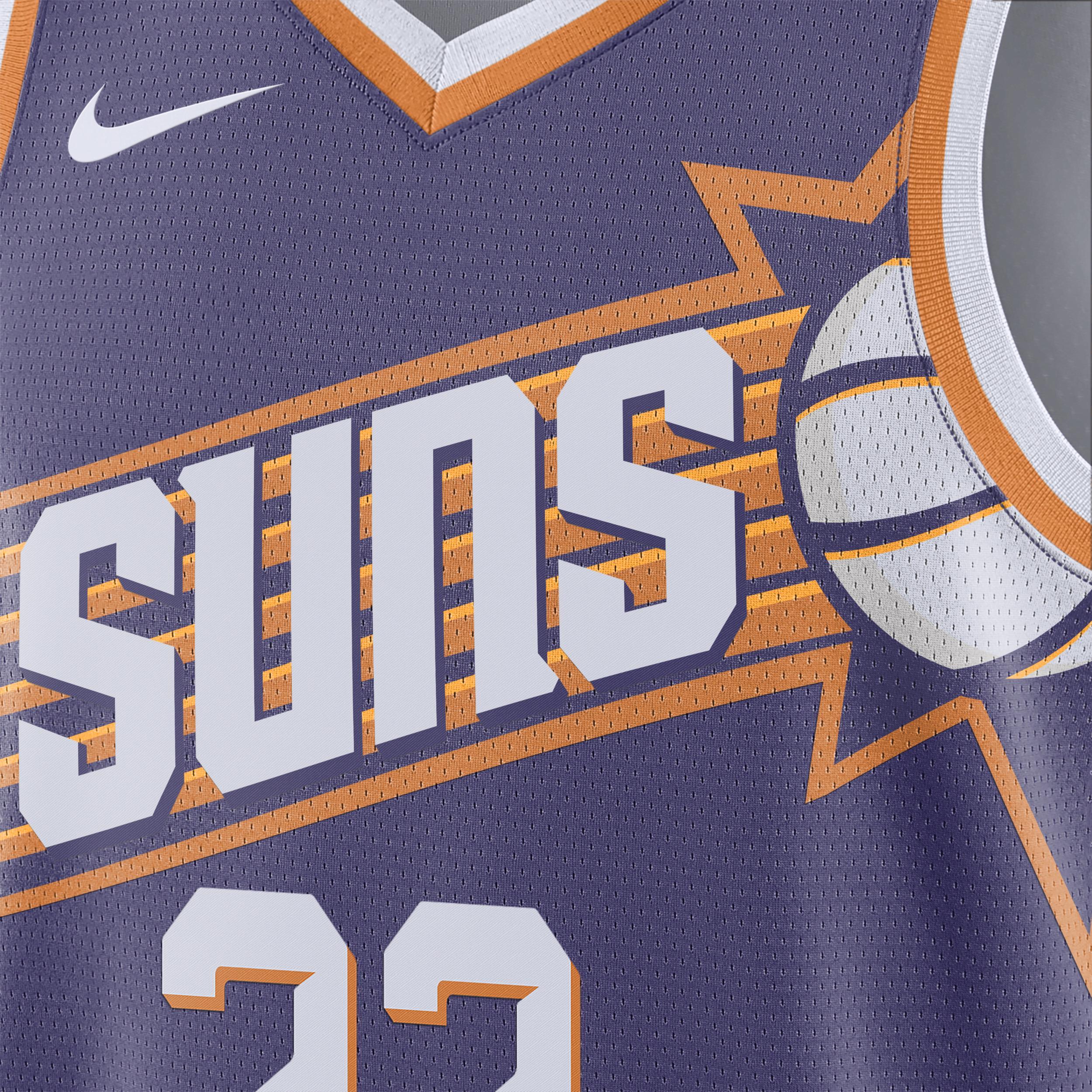 Phoenix Suns 2023/24 Icon Edition Nike Men's Dri-FIT NBA Swingman Jersey Product Image