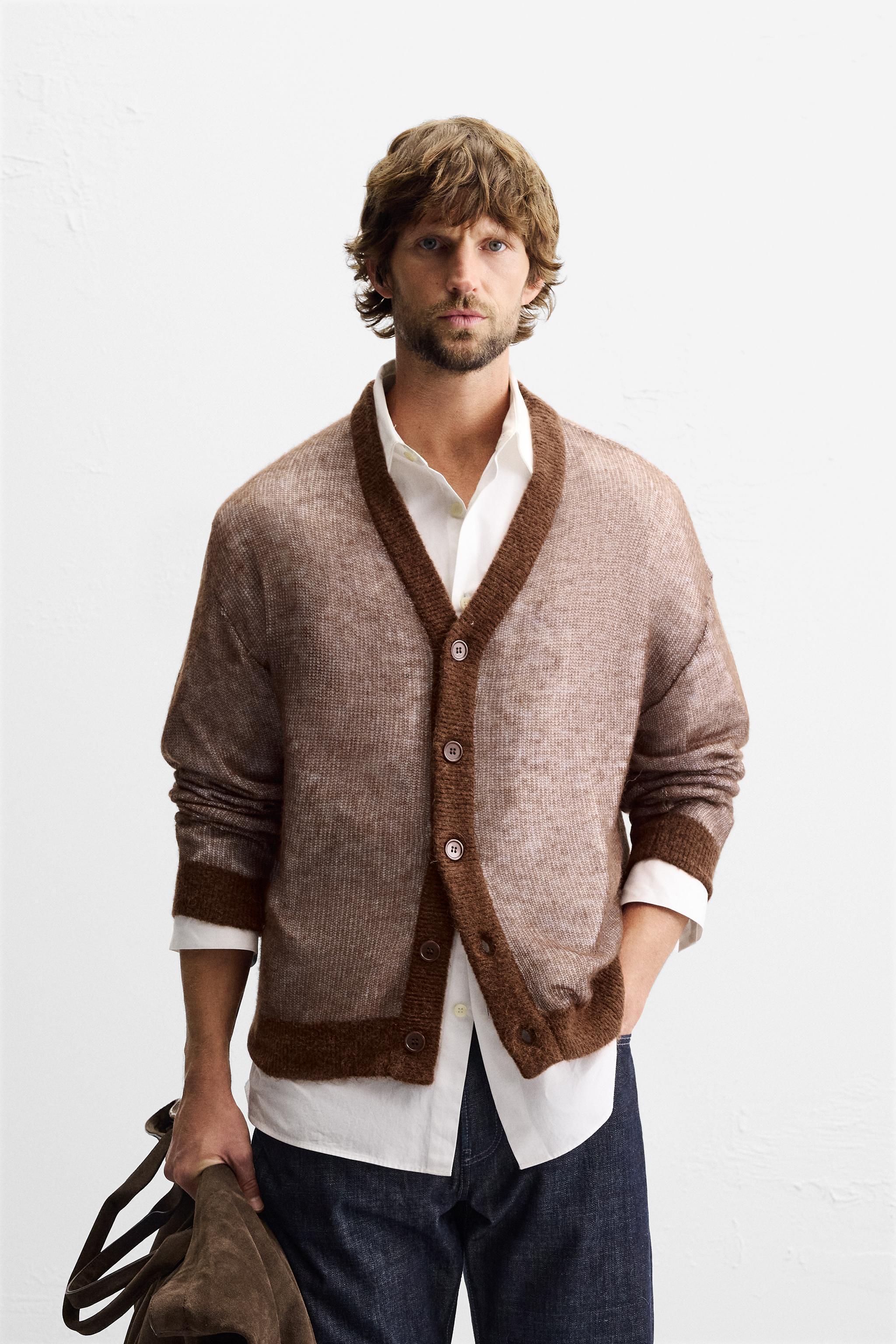 CONTRAST CARDIGAN Product Image