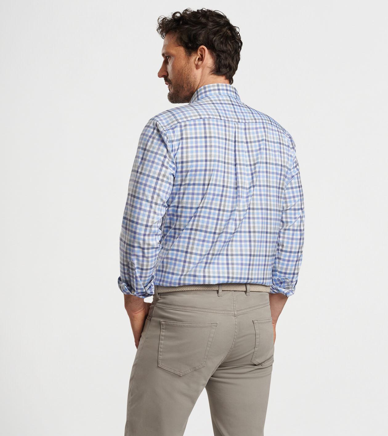 Chambly Crown Lite Cotton-Stretch Sport Shirt Product Image