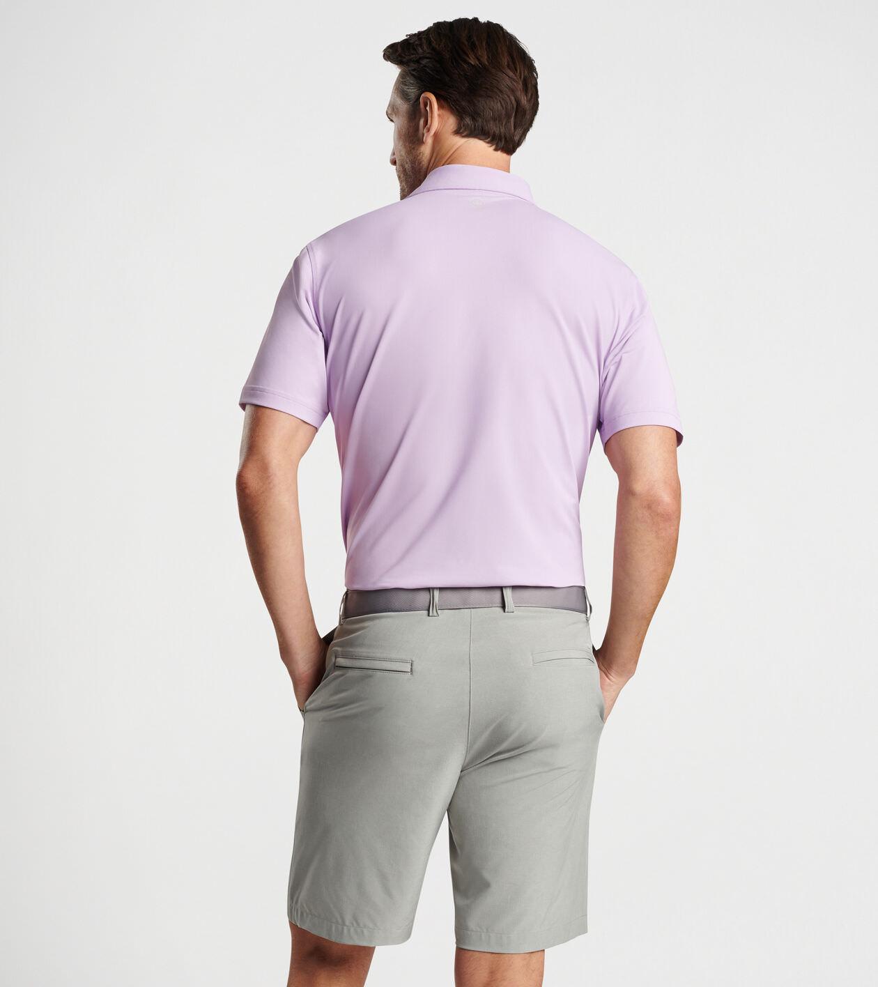 Solid Stretch Mesh Polo Product Image