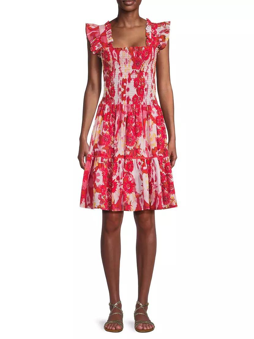 Elena Floral Minidress Product Image