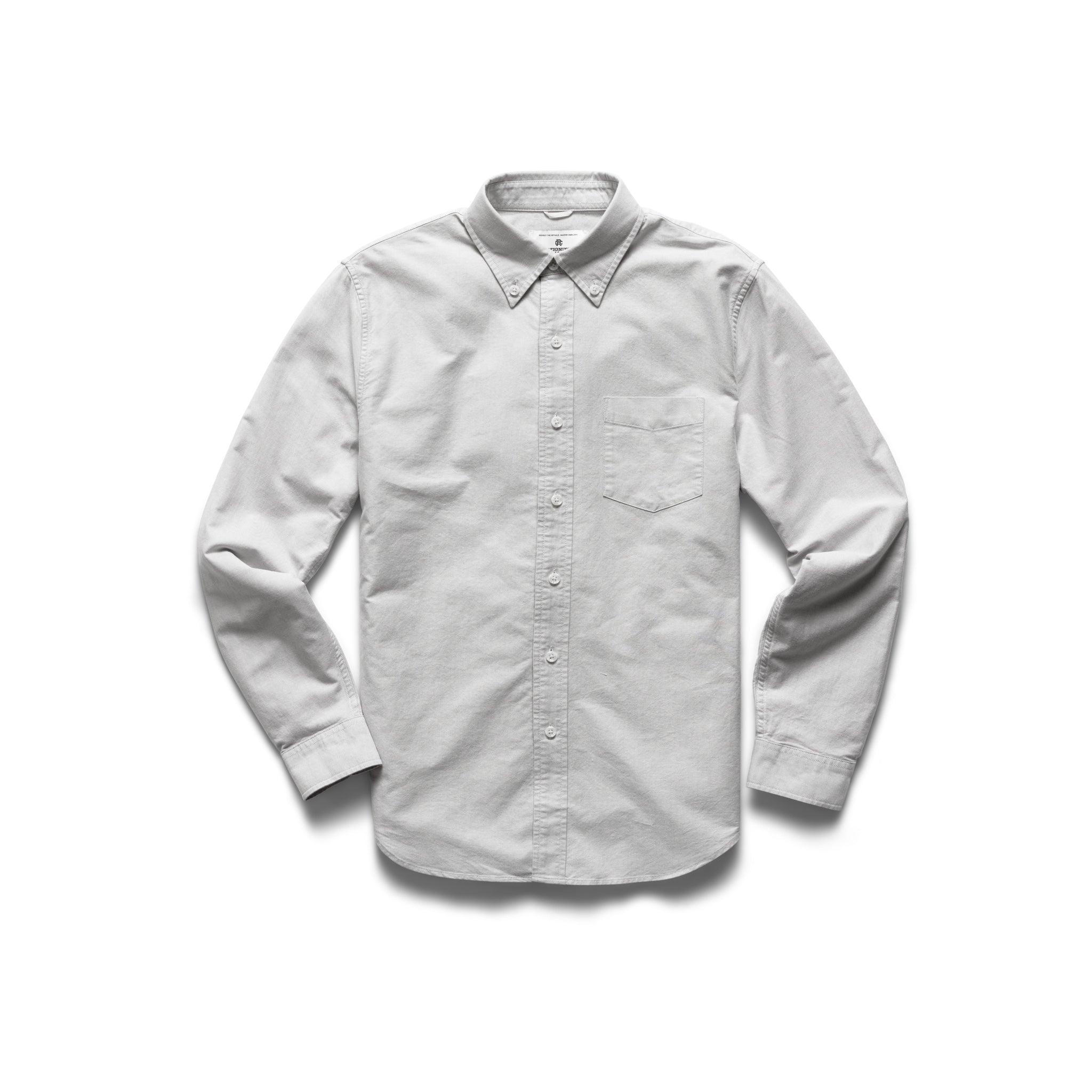 Cotton Oxford Windsor Shirt Male Product Image