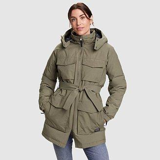 Women's Willamette Belted Parka Product Image