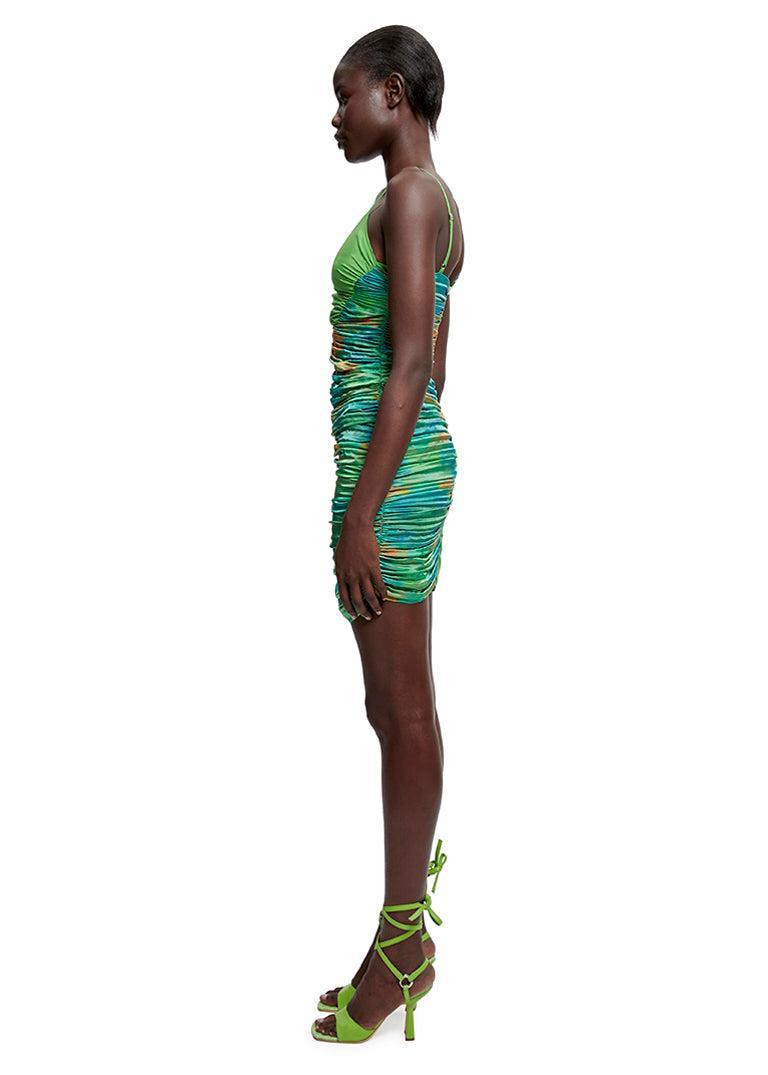 Jade Ruched Dress Female Product Image