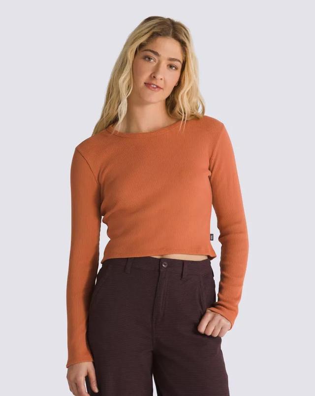 Drew Rib Long Sleeve Top Product Image